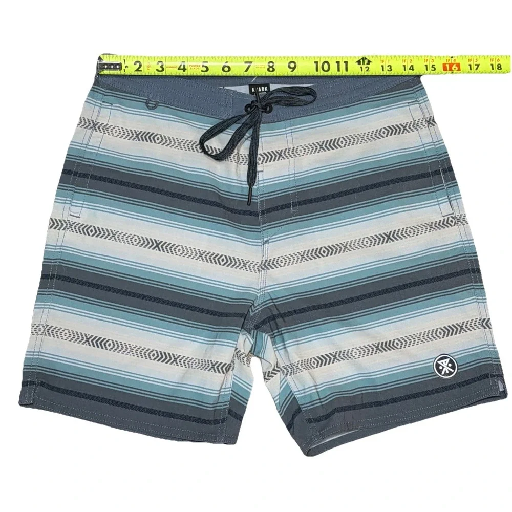 Roark Board Shorts Series Mens 28x6 Blue Chiller 17